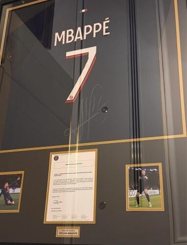 Kylian Mbappé Signed Shirt PSG