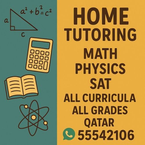 Home Tutor Math Science Physics.