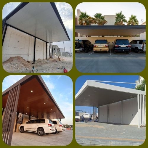 مظلات مودرن غرف زجاجية