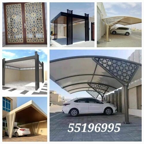 steel door  Steel work car parkin