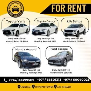 Car & Van & Bus For rent