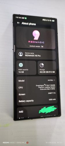 ZTE Nubia Redmagic 9s Pro