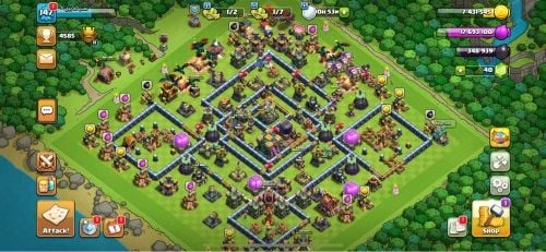 clash of clans 14 town hall max