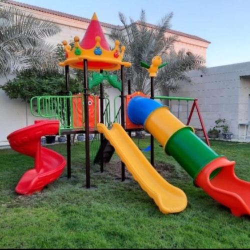 ملعب أرجوحة منزلق خارجي