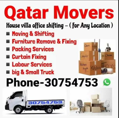 Moving Shifting service in doha