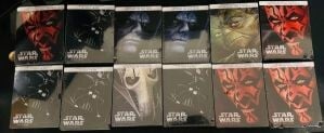 Star Wars Steelbooks Blu-Ray
