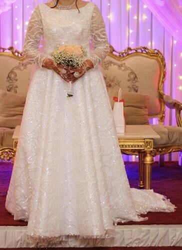 Arabic wedding gown