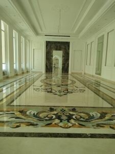marble polishing work