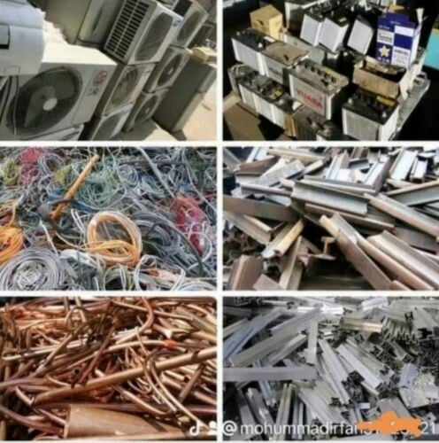 مطلوب المنيوم قديم السكراب والنحا