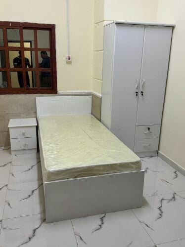 new wooden single bedroom set