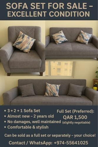 3+2+1 Sofa Set