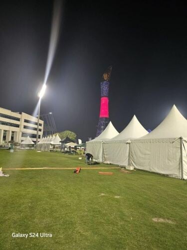 Dome tent for exhibitions and Occ