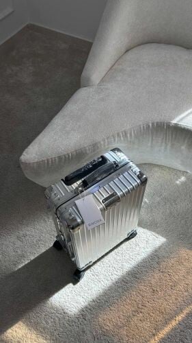 Rimowa Cabin Twist Silver & Brown