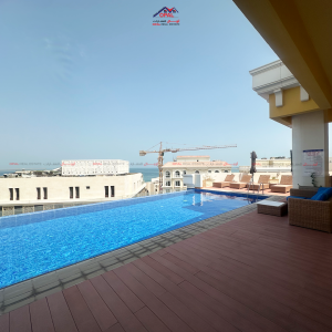 للايجـار شقـة مـفروشة في اللؤلؤة