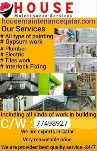 We doing all maintenance service