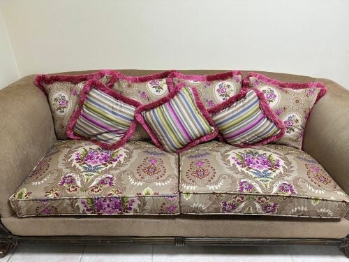sofa and table