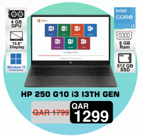 Hp 250 G10 i3-13th GEN