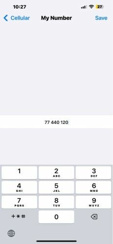 Special Number to sell