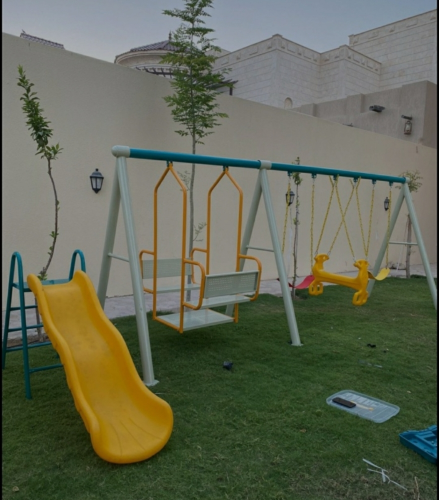 مرجيحة و زحلقيا للاطفال