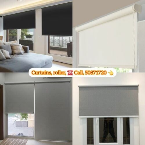 Curtains roller
