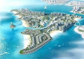 اراضي مميزه في جزيره قطيفان ٨٠٠ م