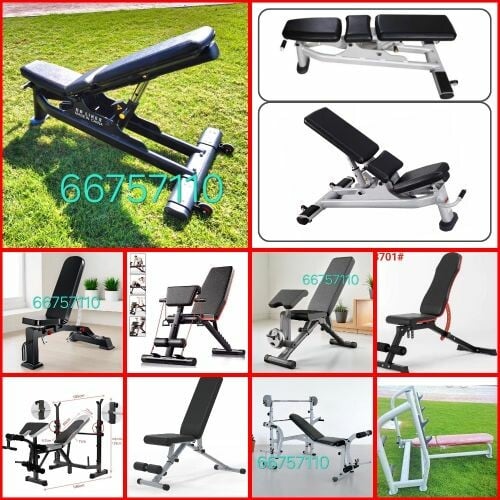 Multi adjustable fitness bench