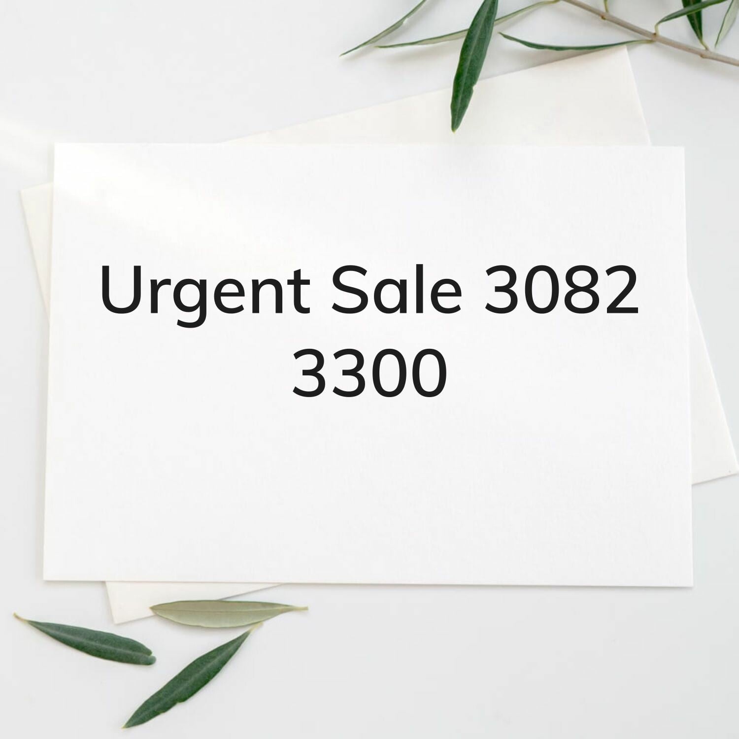 Number Urgent Sale - Negotiable 