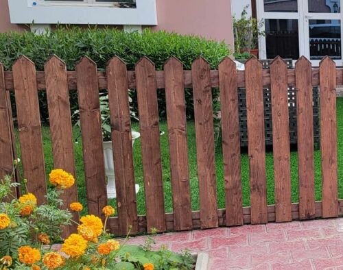 Wood Fence for garden outdoor 