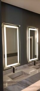 Mirror, Glass, Shower, Partition