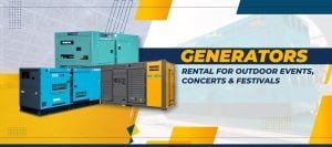 Generators Rental Sale Service