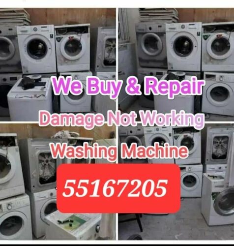 we buy damage washing machine