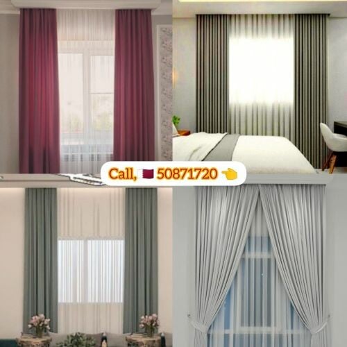 Curtains wave