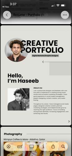 Digital marketer/graphic designer