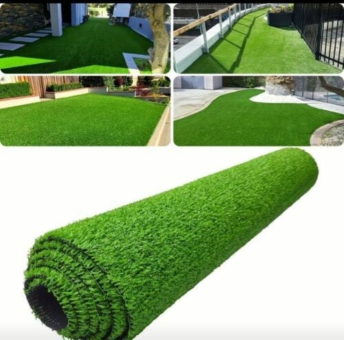 Outside grass carpet decor