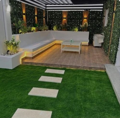 ديكورات حدائق شلالات ونوافير