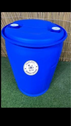 Liquid storage barrel available.