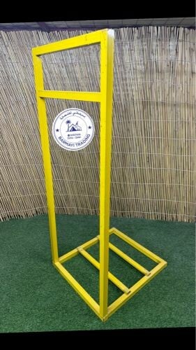 Air conditioner stand for tents.