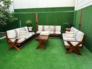 Sofa, Chair & Table for Sale