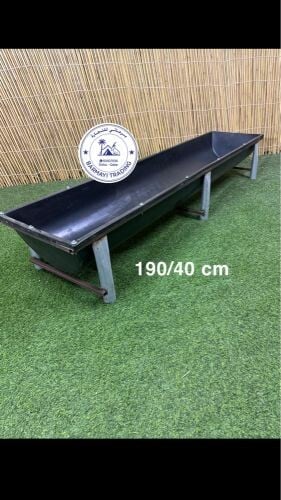 Animal water troughs available.