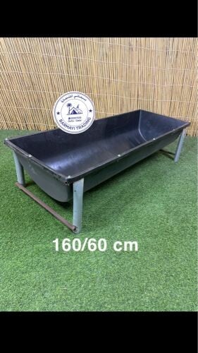 Food and water troughs for sale.