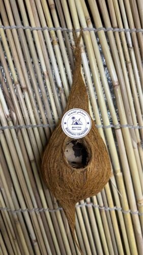 Bird house available.