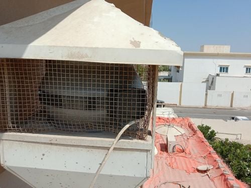 صيانة تركيبات مروحة الشفط الجديدة