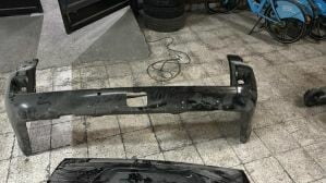 LANDCRUISER BACK BUMPER AND DOOR