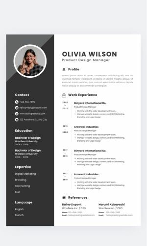 We are making CV