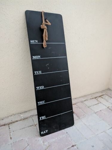 calendar board