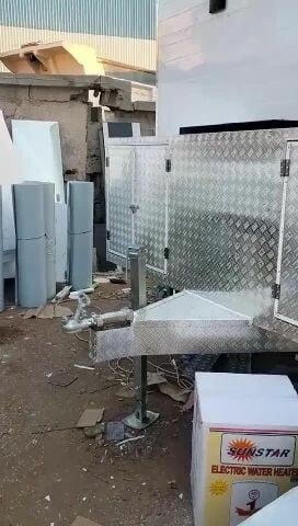 كبينة كرفان حمام ومطبخ افضل الاسع