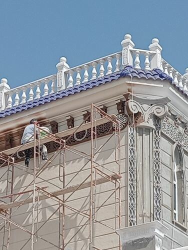 أعمال فوم بديل الحجر
