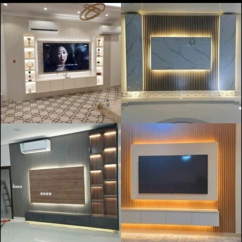 جميع الديكور للتلفاز والشاشاتوا
