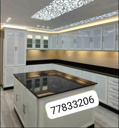 تفصيل مطابخ المنيوم تفصيل أبواب و