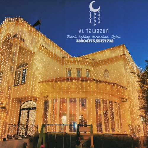 wedding lighting decoration Qatar